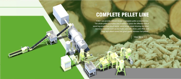 Biomass, New Developing, 12 Month Warranty Wood Pellet Production Line