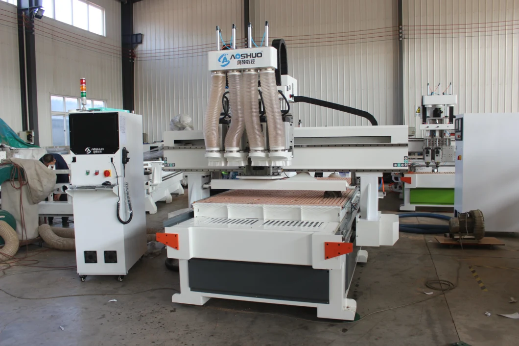 Wood Router CNC 1325 4 Process Machinery Center for Door Making