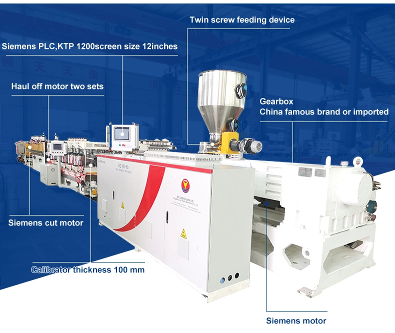 New PVC Cabinet Board/PVC Foam Board Machine/WPC Foam Board Production Line