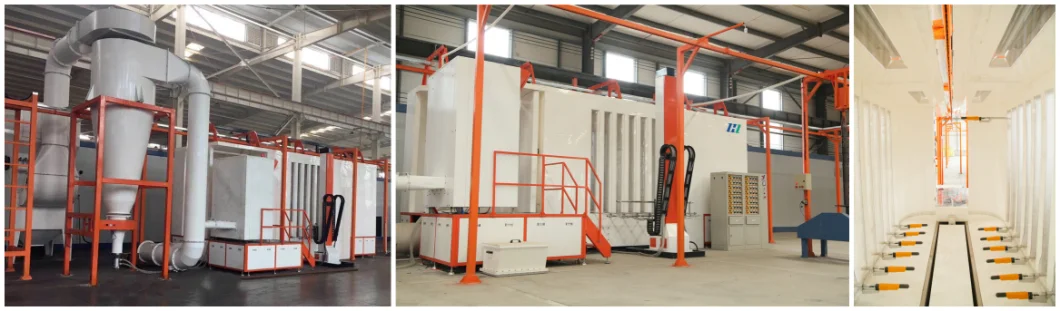 Metal Cabinet Automatic Powder Coating Production Line
