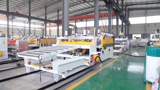 Sanyi UL Standard PVC WPC Cabinet Ligne de production de panneaux de mousse